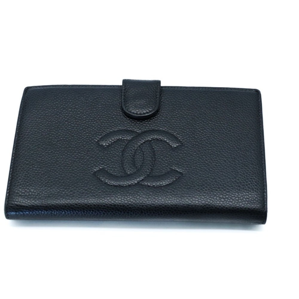 Chanel Black Caviar Leather Wallet - Picture 3 of 17